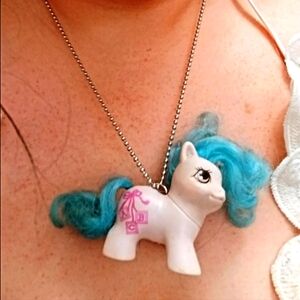 My pony necklace.